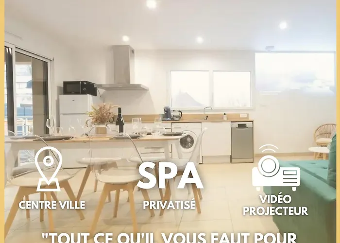 Le cottage Saint Vincent-centre ville-wifi-parking- Apparthotellagacilly