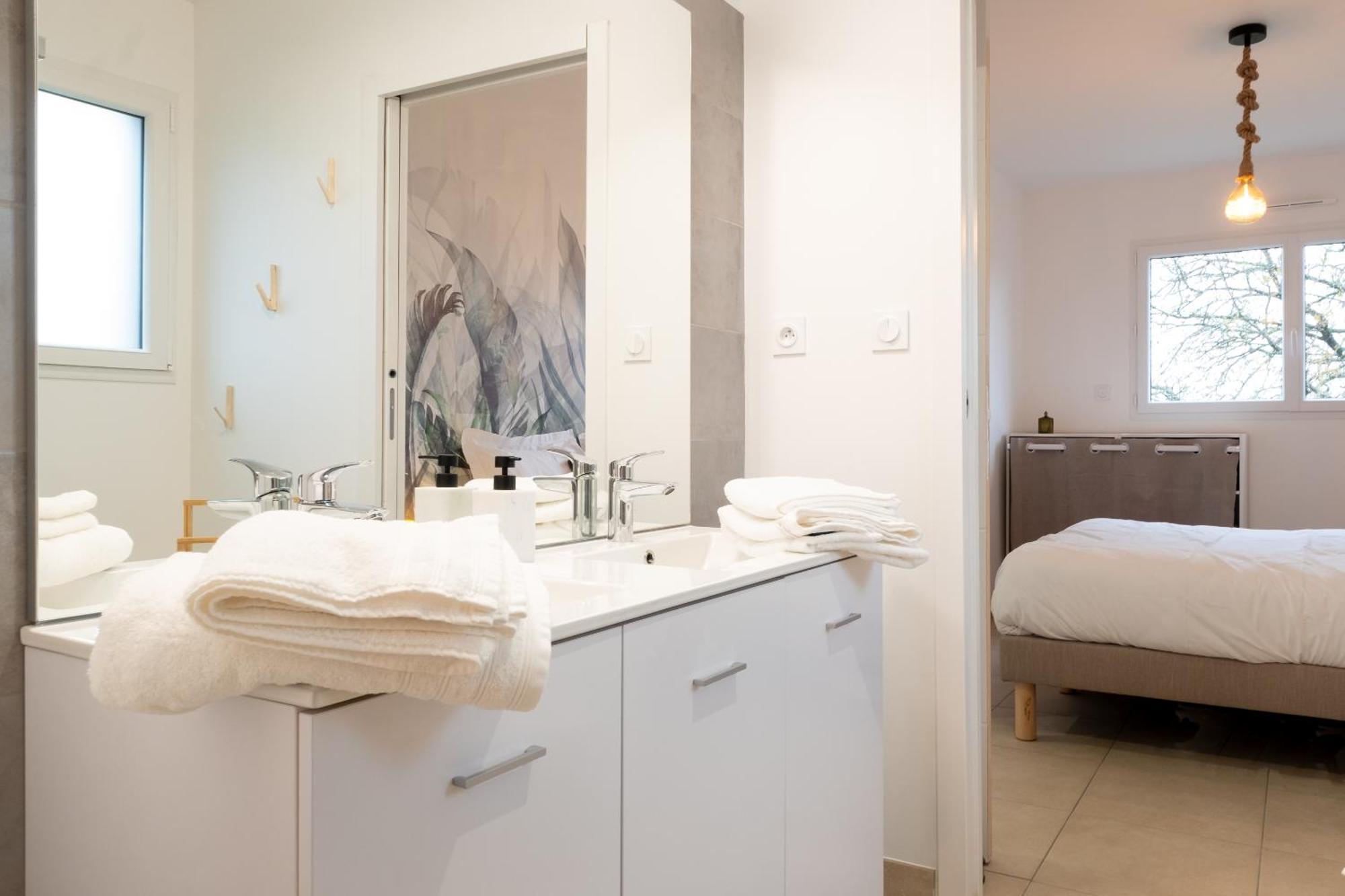 Le Saint Vincent-centre Ville-wifi-parking- Apparthotellagacilly *