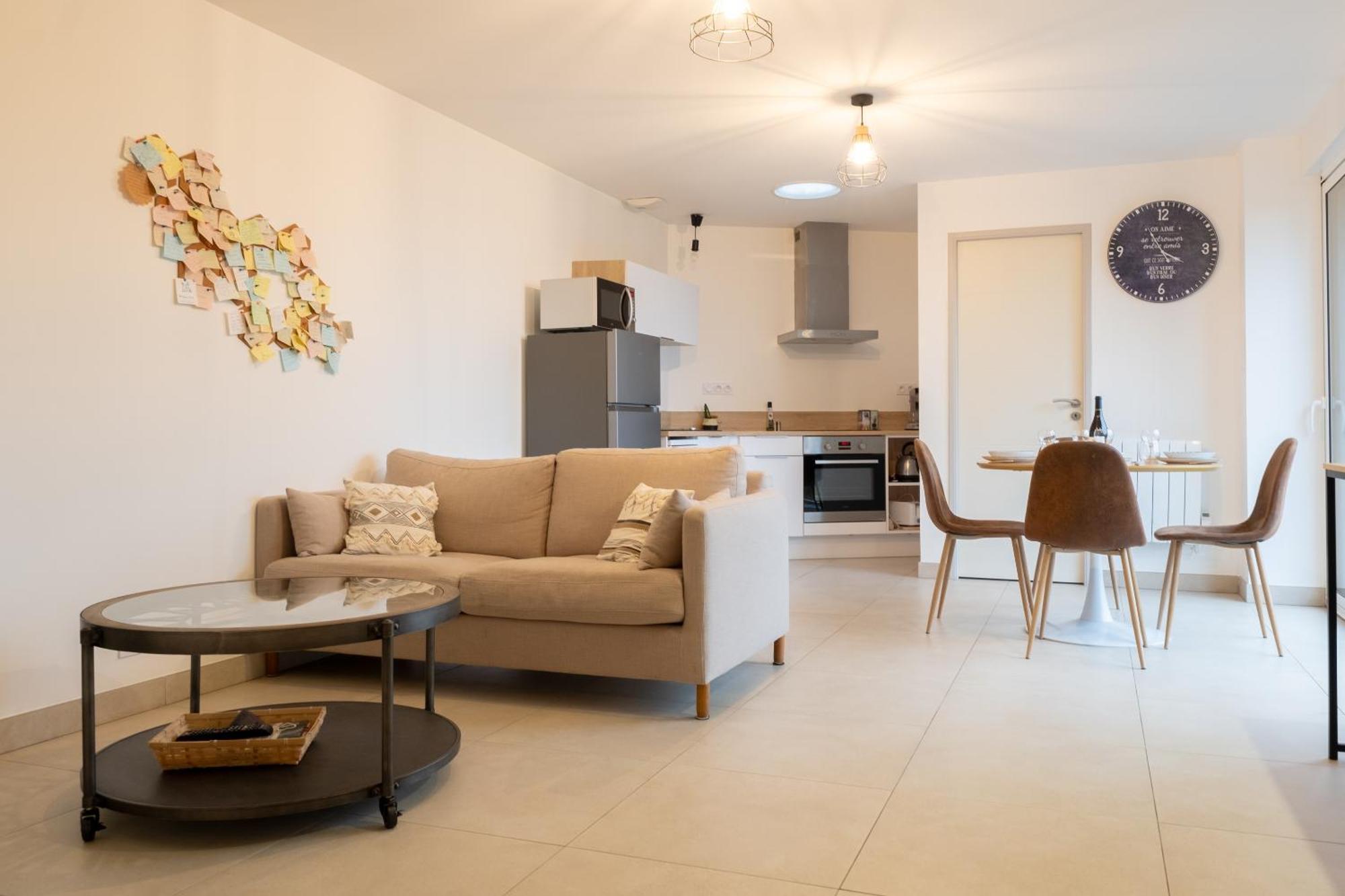 Le Saint Vincent-centre Ville-wifi-parking- Apparthotellagacilly Appartement